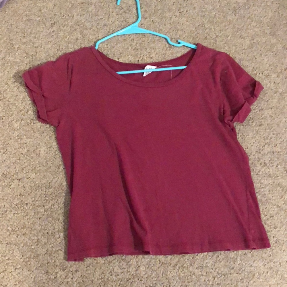 Maroon Short Sleeve
